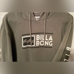 Men’s green billabong hoodie